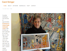Tablet Screenshot of carolskinger.com